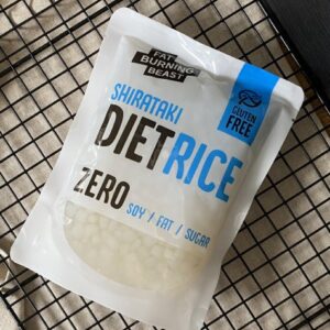 Low Carb Reis aus Konjac Mehl