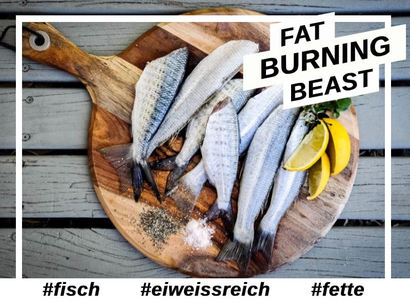 Fisch als Fatburner Lebensmittel in der Low Carb und Keto Diät.