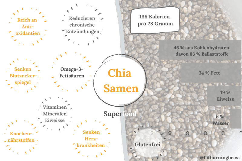 Chiasamen-Infografik
